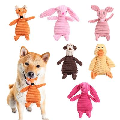 Cute Animal Shaped Plush Dog Toy – Bite-Resistant, Sounding, Interactive, and Molar-Friendly Pet Supplies Bestseller
