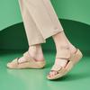 2025 Summer New Sandals Women's Light Sports Style Comfortable Rubber Band Large Size Platform Slippers SKT