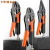 7/9/10 Inch Industrial Grade Locking Pliers Heavy Duty Clamp Pliers Hand Pliers  Workshop Operation