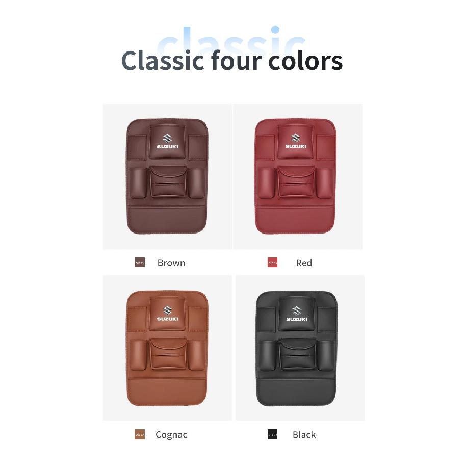 Suzuki Ignis Jimny SX4 S-Cross Swift Vitara Aito Baleno Celerio Ciaz Equator Ertiga Samurai Car Seat Storage Case Seat Gap Box