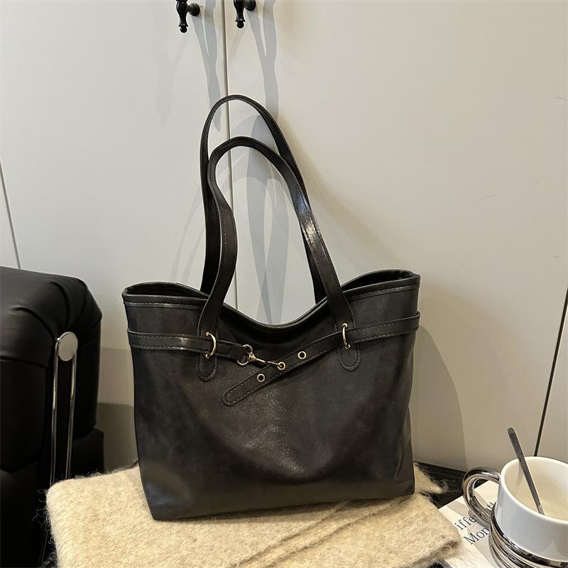 Modna jesienna nowość design PU tkanina torba na ramię nowa damska torba trend wszechstronna prosta torba