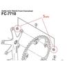 SHIMANO Gear Fixing Bolt (M8 X 6) and Nut (5 Each)