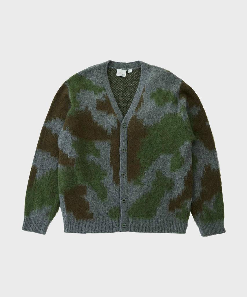 Gramicci Mohair Cardigan Jungle Digi Camo