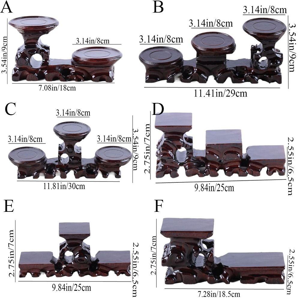 Statues Stone Pedestal Display Vintage Teapot Cup Vase Base Display Stand Serving Tray Display Base