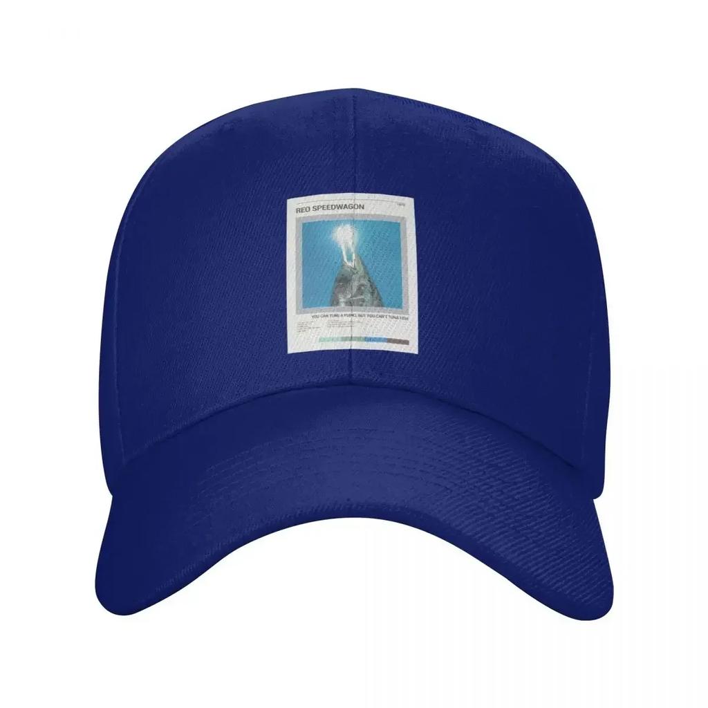 Reo Speedwagon You Can Tune a Piano But You Cant Tuna Fish Baseball Cap Christmas Hat Boy Womens