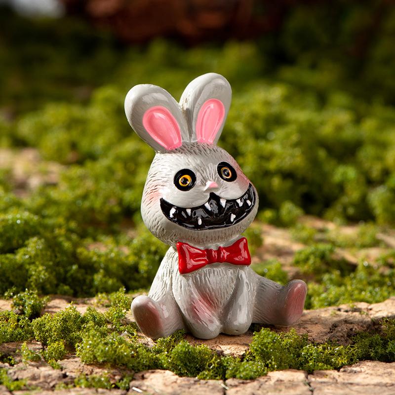 

Хэллоуин смолы призрак череп надгробие миниатюрные фигурки аксессуары для кукольного домика Хэллоуин домашний стол декор цветочного горшка A10