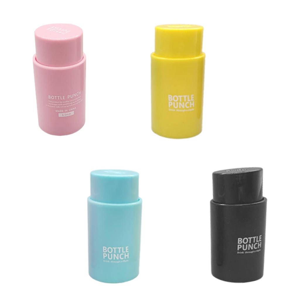 Water Bottle Cap Hole Punch,Lightweight, Manual,Compact for Lids,Juice Beverage Lid Hole Punch for Party Picnic Kitchen Travel
