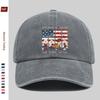Pc American Flag and Floral Pattern Printed Baseball Cap Th Anniversary of American Independence Day Printed Decorative Hat