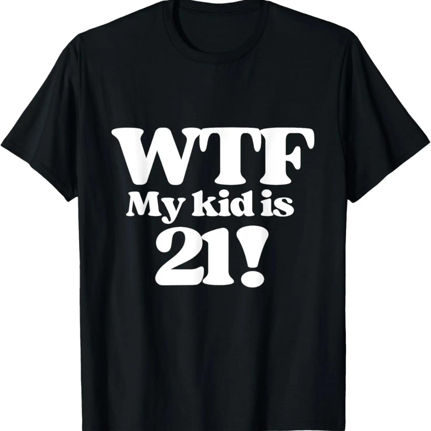 

21-й день рождения для мамы 21-летний ребенок сын дочь подарок футболка XXXXXL чёрный