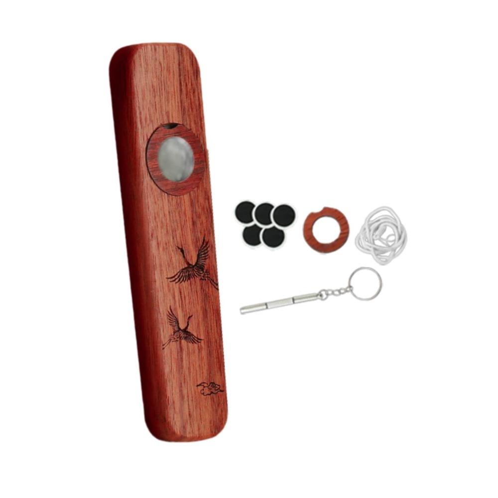 Portable Wind Instrument Professional Musical Instruments Flutes Wooden Kazoo Kids Gift