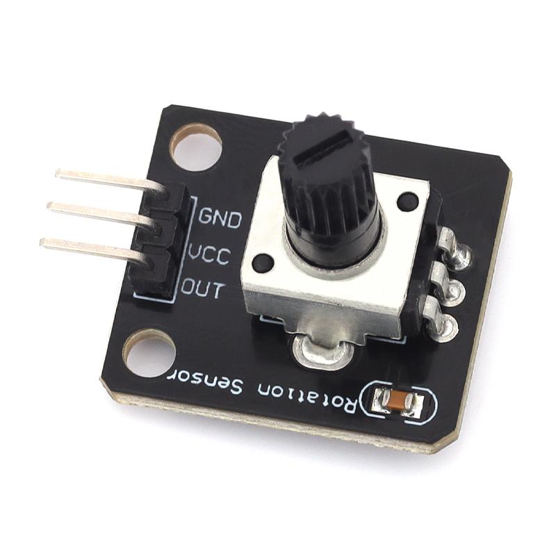 Stlxy KY-040 360 Degrees Rotary Encoder Module For Arduino Brick Sensor Switch Development Board With Pins