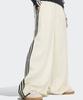 ADIDAS Satin Wide Leg Track Pants - Cream White:Black / Kd2542