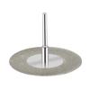 40/50/60mm Dremel Rotary Tool With 1 Arbor Shaft Diamond Grinding Wheel Metal Cutting Disc Slice Dremel Accessories