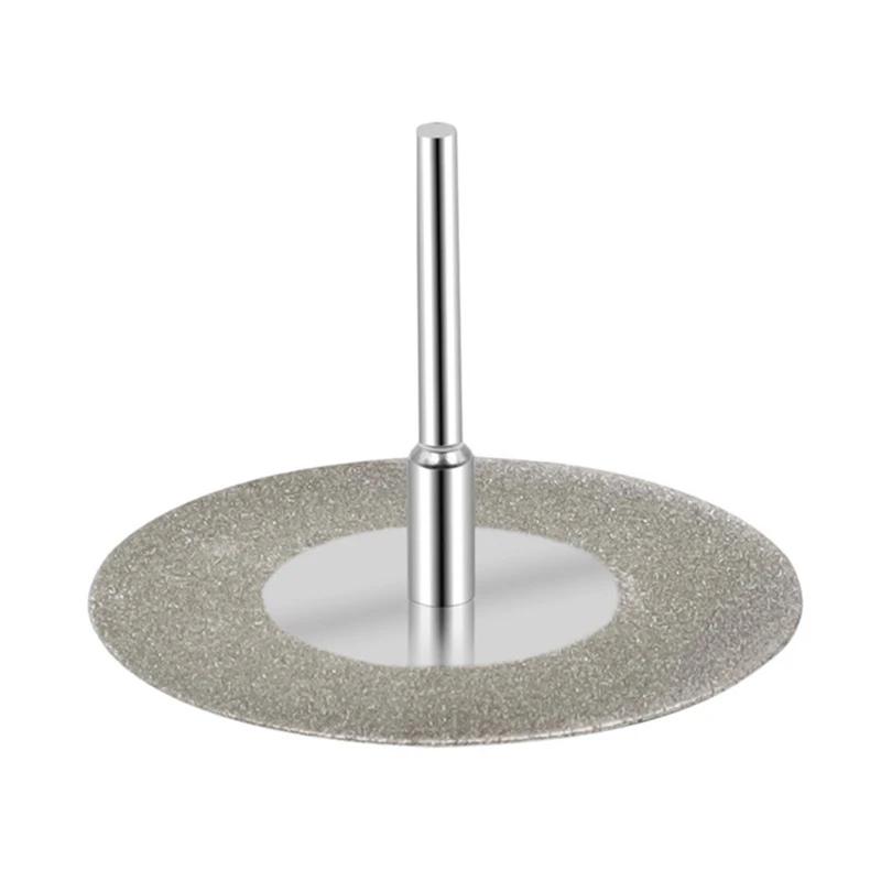 40/50/60mm Dremel Rotary Tool With 1 Arbor Shaft Diamond Grinding Wheel Metal Cutting Disc Slice Dremel Accessories