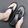 Flip Flops Men New Genuine Leather Men's Slippers Outdoor Summer Fashion Flip-flops Slippers Breathable Slides Men Casual Shoes