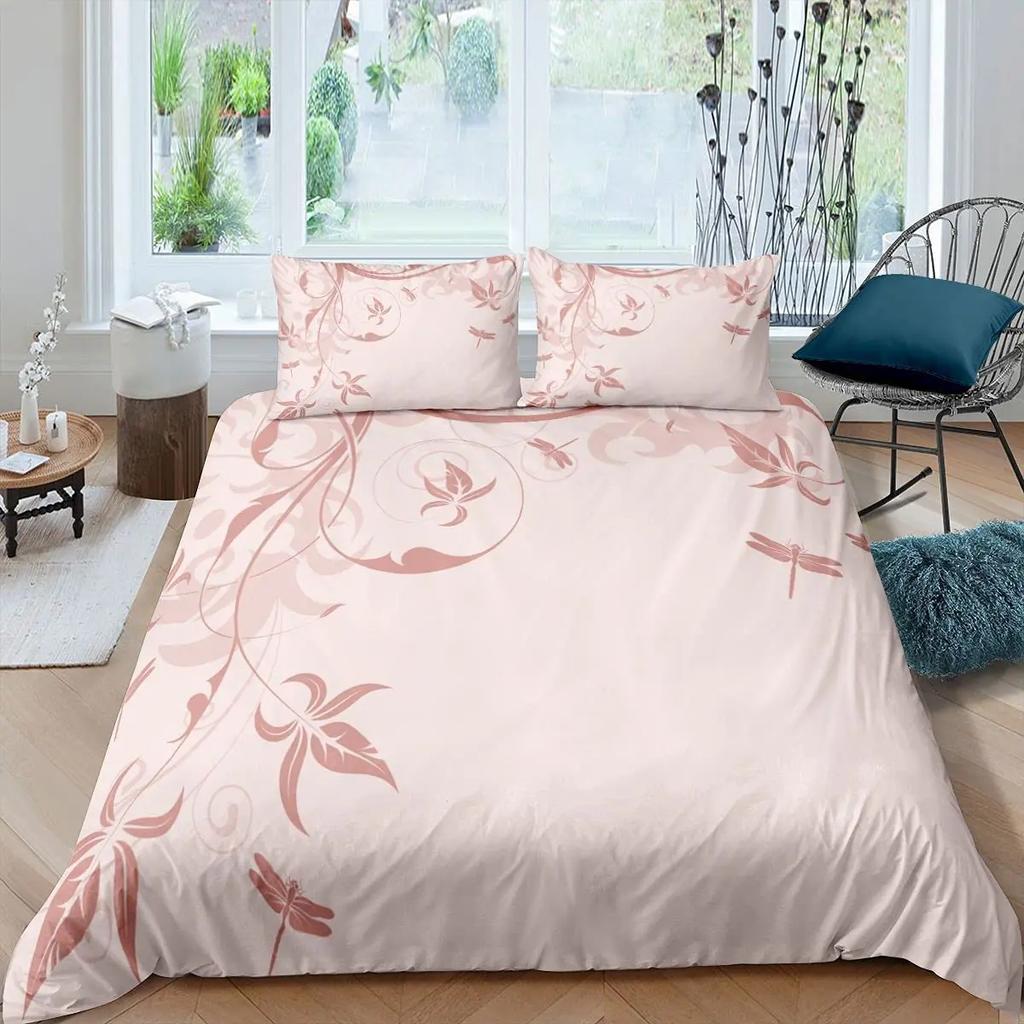 Adults Black Damask Duvet Cover Set KingAntique Victorian Baroque Bedding Set Gothic Vintage Floral Bohemian Exotic Quilt Cover