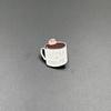 Cartoon Drip Oil Metal Brooch - Milk Carton & Coffee Cup Design for Clothing, Shoes, Bags