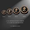10PCS Flower Rose Gold Metal Buttons for Clothes Woman Coat Shirt Cuffs DIY Embroidery Sewing Accessories Sewing Buttons