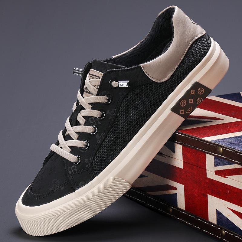 Summer New Men's Shoes Men's Canvas Shoes Versatile Casual Shoes Breathable Comfortable Board Shoes