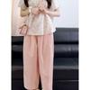 Chic Floral Print Two-Piece Set: Artistic Summer Shirt & Age-Reducing Casual Pants