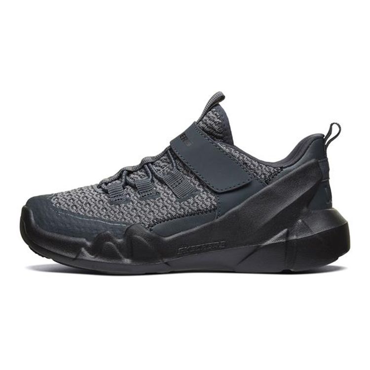 Skechers DLites Dlt-A Low Top Running Shoes Kids sneakers Charcoal-Gray 97961L-GYCC 27.5