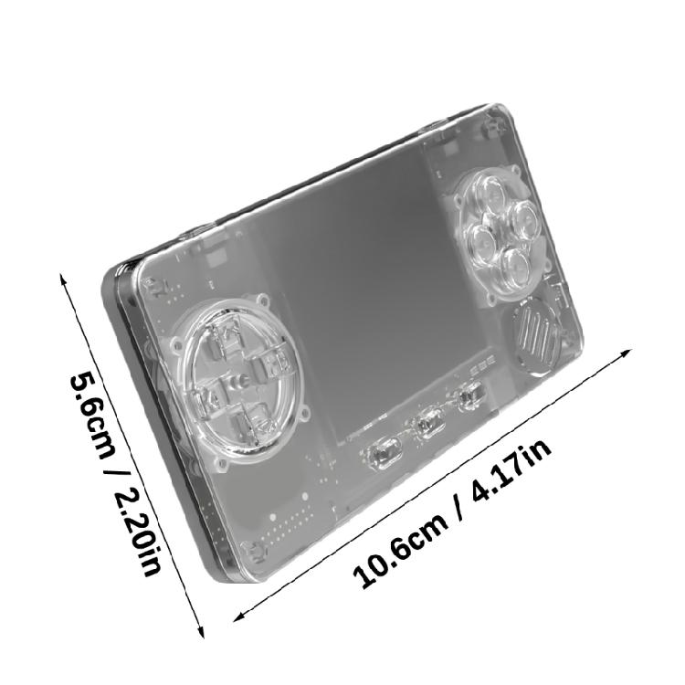 1 Set Traditional Handheld Gaming Device 2.0in Screen Pocket Friendly Design with Data Cord