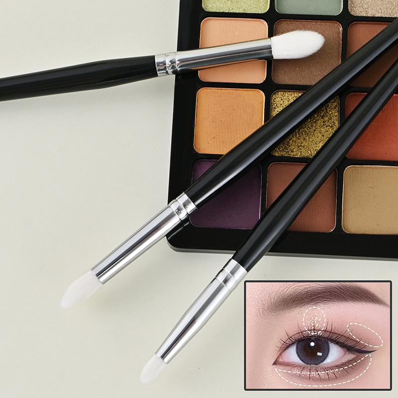 1 szt. Kozie włosie stożkowy pędzel do blendowania załamań Szczegółowy makijaż cieni do powiek Narzędzie kosmetyczne Maquiagem Smudge Eye Makeup Brushs