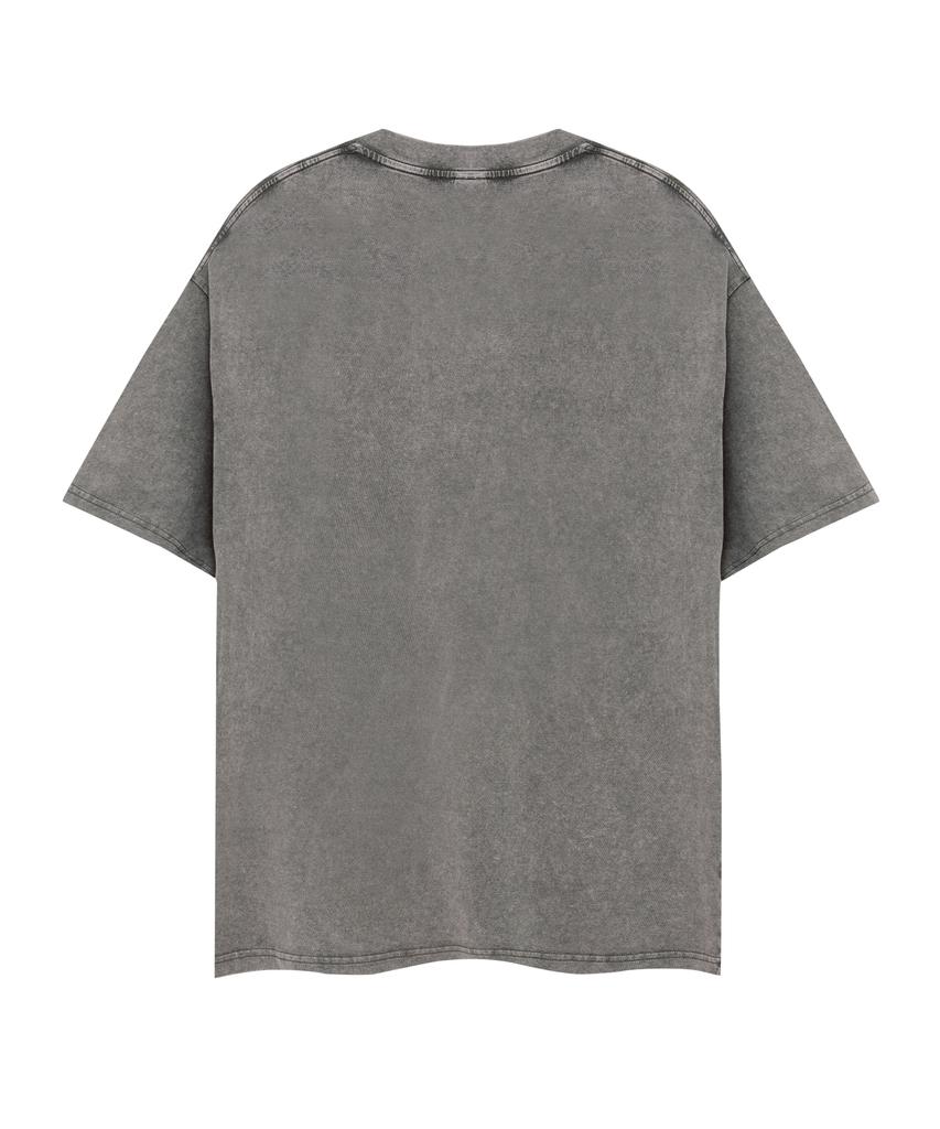 STANDARDERROR 87-Stan319 Electric Garage Crack Pigment Short Sleeve T-Shirt (4 Colors)