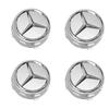 Hot 4pcs 75MM Black Red Raised Car Styling Wheel Center Cap For Mercedes Benz AMG A0004000900 DV1