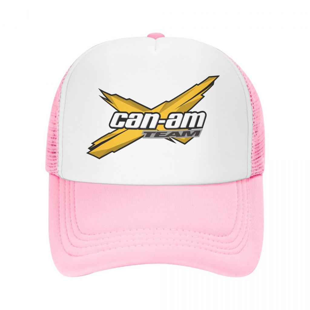 Individuelle Can Am Trucker Cap Herren Damen Verstellbar Unisex BRP Motorrad Baseballkappe Outdoor Papa Hut