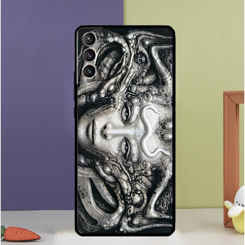 

Hr Giger Li II For Samsung Galaxy S23 S22 S21 Ultra S20 FE S8 S9 S10 Note 10 Plus Note 20 Ultra Case Cover Galaxy S10 Plus