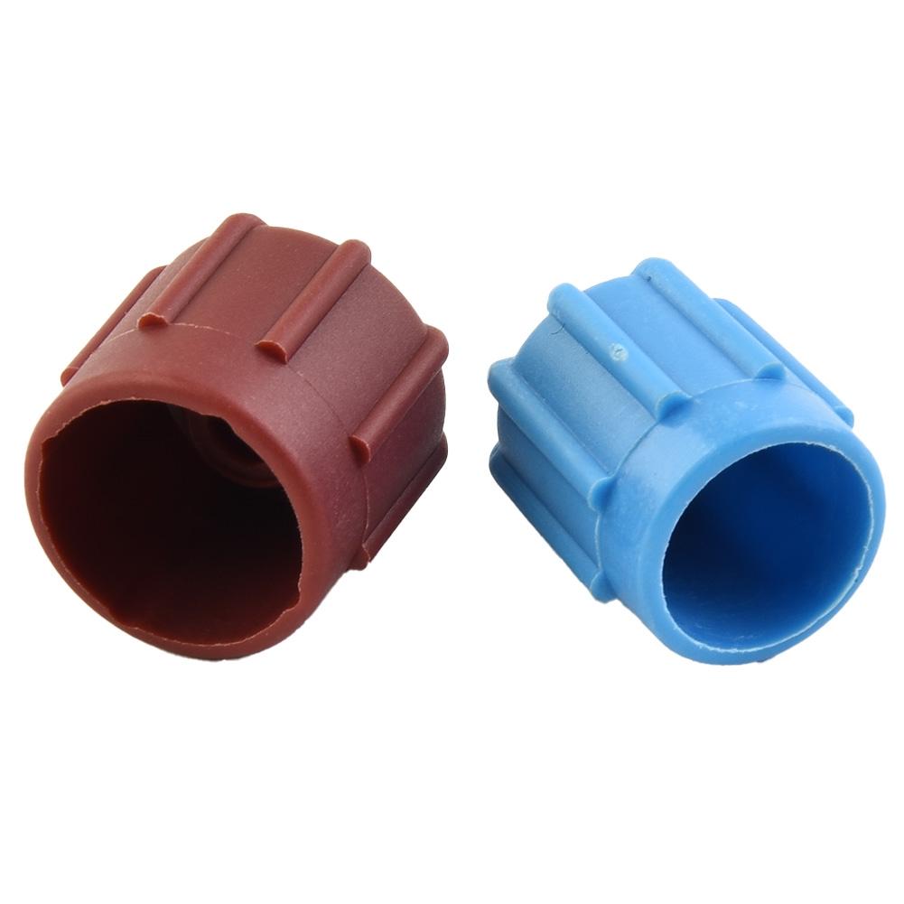 Auto Air conditioning valve core set Dust Cover A/C Valve Cap High/Low Voltage