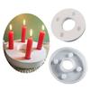 4 Hole Pillar Candle Base Molds Round Candle Holder Molds