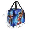 Custom Saint Seiyas Lunch Bag Men Women Warm Cooler Insulated Lunch Boxes for Adult Office