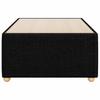 Bed Frame Without Mattress Black 90x190 Cm Fabric