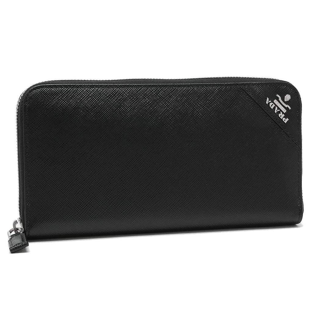 Long Wallet Saffiano 2ML188 2ML317 2ML506 QHH QME Black [Prada] Men's (2) NERO(F0002) [Item]