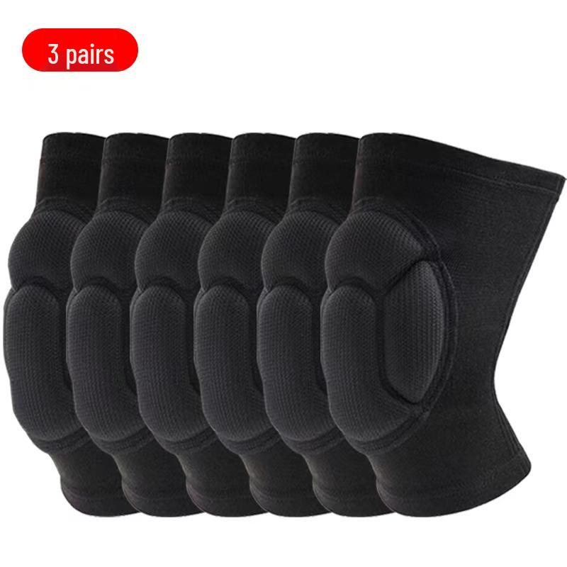 Unisex Sports Knee Pads for Volleyball, Football, Yoga, Skating - Protective, Anti-fall, Anti-collision Gear.