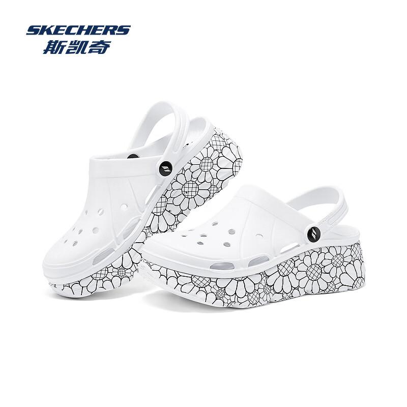 

Skechers Women s Platform Clog Sandals 111671 EUR 38