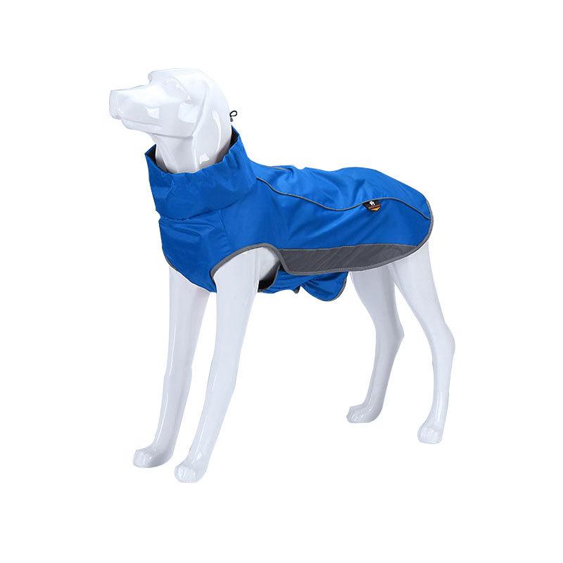 High Collar Big Dog Coat Jacket for Medium Large Dogs Winter Pet Clothes Labrador Shepherd Bulldog Raincoats Mascotas Clothing