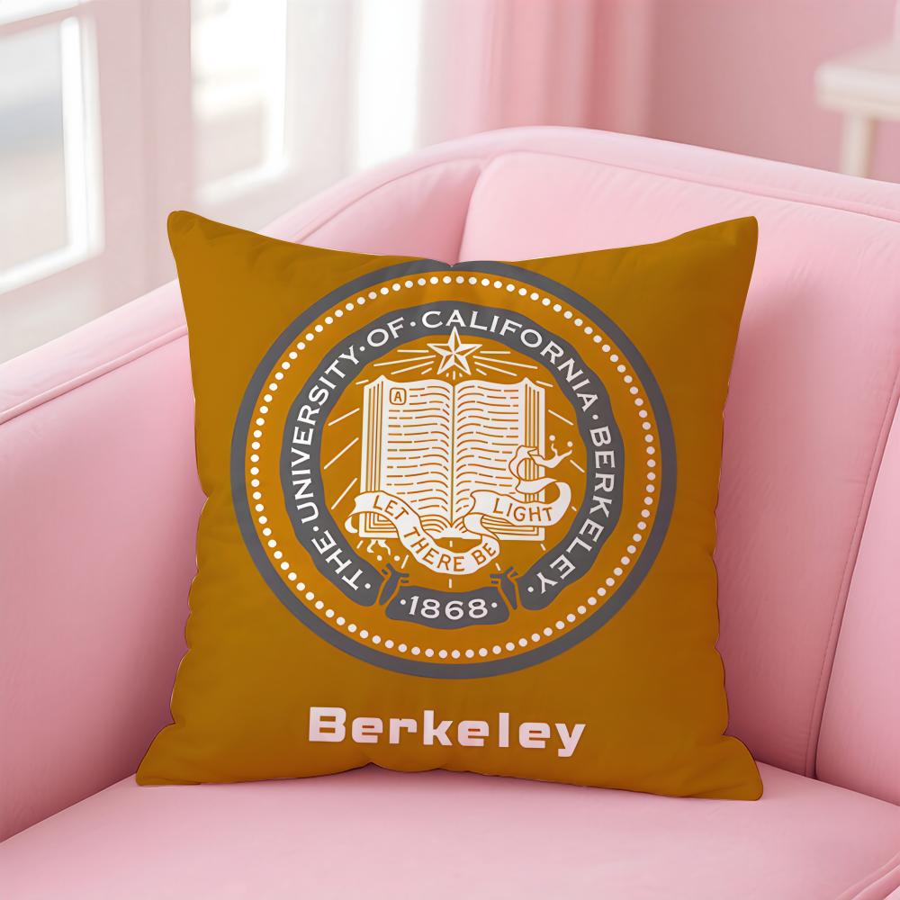 Academic Global Theme Art BBacktoschool Season Cushion Cover Pillowcase Short Plush Invisible Zipper Room Sofa Cushion Cover