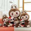 Adorable Couples Labubu Plush Toy Soft Cuddly Animal Doll In Multiple Sizes