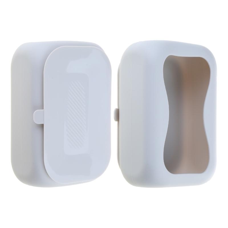 

Tissue Box for Bathroom Kitchen Wall Mounted Napkin Storage Dispenser Paper Towel Holder Suction Cup Tissue Container светло-серый