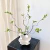 3 Pcs Faux Fall Leaves Stems Artificial Ficus Branches Fall Ficus Foliage