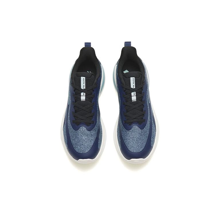 Anta Comfortable Shock Absorbing Non-Slip Durable Low-Top Running Shoes Men Sneakers Blue 112245571-4