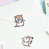 45Pcs Cartoon Animal Stickers Cute Different Pattern Self Adhesive Easily Peel Off Laptop Stickers f