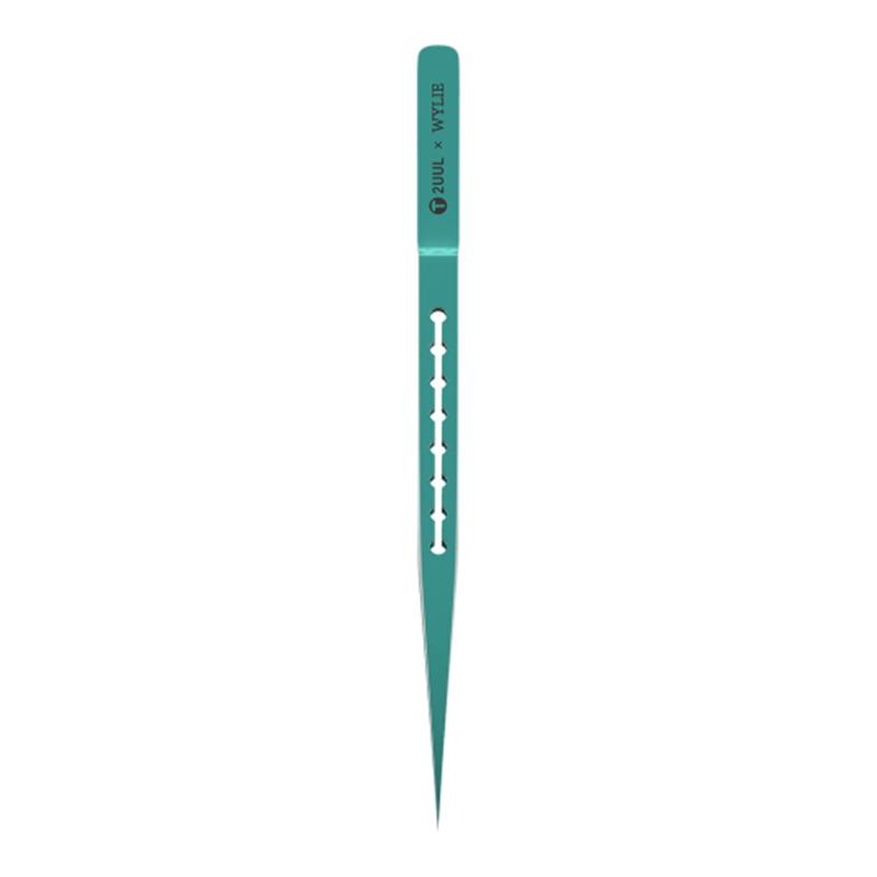 

2UUL Titanium Alloy Ultralight Tweezer for Precise Phone Board Repair Ti12 Elbow End