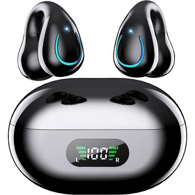 Écouteurs Traducteurs IA 144 Langues 60H d'Autonomie Écouteur Traducteur Traductores Anglais Espagnol Casque Bluetooth 5.4 Sans Fil pour Android iOS