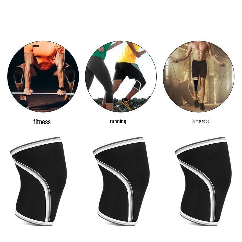 7mm Protective Knee Pads for Weightlifting, Diving, & Fitness - Outdoor & Winter Sports Gear