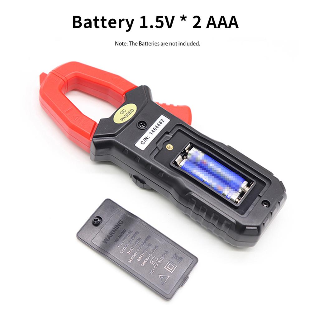 SK213 Digital Clamp Meter Multimeter 6000 Counts AC DC Current Voltage Resistance, Capacitance, Temp, NCV, Diodes,