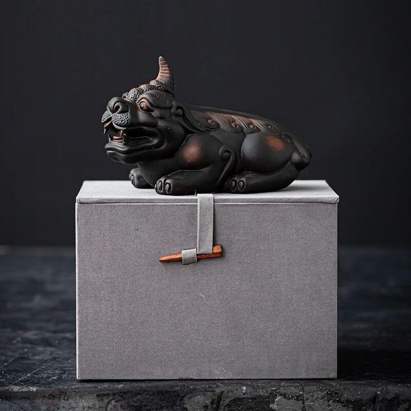 Zisha Clay Pixiu Tea Pet Ornament